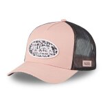 Vondutch casquette trucker leopard femme - trucker - filet rigide - rose noir blanc - visi�re arrondie ...
