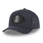 Vondutch casquette trucker sport homme - trucker - filet mesh - bleu noir gris - visire arrondie