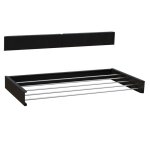 Vonia �tendoir mural xxl pliable int�rieur & ext�rieur ? s�choir � linge compact 100 x 50 cm ? gain de ...