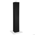 Vonyx djp170 totem dj avec base pliable pour jeux de lumire maximum 30 kg - lycra noir et blanc inclus ...