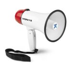 Vonyx meg018 mgaphone compact 18w idal pour manifestations et matchs sportifs - jusqu? 600 mtres