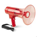 Vonyx meg050l mgaphone avec lampe torche 50w idal pour manifestations et matchs sportifs - jusqu? ...