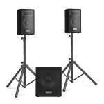 Vonyx vx0812bt pack sono dj actif 2. 1 - 800w 8ohm avec bluetooth subwoofer 12 pouces 2 enceintes 8 pouces ... Vonyx vx0812bt pack sono dj actif 2. 1 - 800w 8ohm avec bluetooth subwoofer 12 pouces 2 enceintes 8 pouces ...