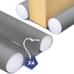 Vounot� lot de 4 boudins de porte isolants coupe froid d�coupables 96cm gris