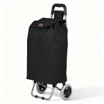 Vounot� chariot de courses 2 en 1 pliable 59l - caddie et diable - sac en oxford avec poche zipp�e - ...