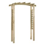 Vo�te en treillis 150x60x210 cm bois p18