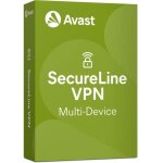 Vpn - avast - secureline - 10 appareils - 1 an - licence lectronique
