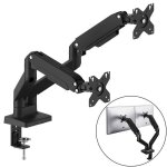 Vsiuo support double pour écrans 17 - 32 - bras ecran pc réglable - support moniteur ergonomique jusquà ... Vsiuo support double pour écrans 17 - 32 - bras ecran pc réglable - support moniteur ergonomique jusquà ...