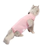 Vtements pour animaux de compagnie rparation professionnelle des plaies abdominales ou cutanes m rose ...