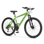 Vtt carpat 26 aluminium - shimano 21v - freins disque - suspension 100mm - portance 120kg - livré 85% ... Vtt carpat 26 aluminium - shimano 21v - freins disque - suspension 100mm - portance 120kg - livré 85% ...
