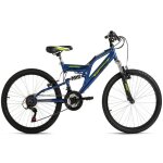 Vtt enfant 24 zodiac 18 vitesses bleu électrique wyld Vtt enfant 24 zodiac 18 vitesses bleu électrique wyld