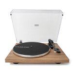 Vulkkano platine vinyle td10. son analogique chaleureux bras ajustable pr�ampli phono int�gr� finition ...