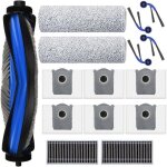 Vuszr accessoires pour ecovacs deebot t80 omni jkoisl 1 * brosse  rouleau principale 6 * sacs  pous ...