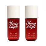 Vv love cherry delight brume parfum�e pour femme 2 * 150ml
