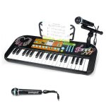 Vvikizy clavier de piano piano numrique lectronique childre informatique dordinateur 37 touches 2 modes ...