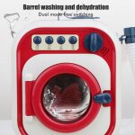 Vvikizy jouet de la machine � laver �lectrique mini de lavage �lectrique jouet enfant de lavage de lavage ...