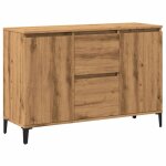 Vvmeuble enfilade bahutbuffet bas contemporain buffet chne artisanal 102x35x70 cm bois dingnierie blackfrida ...