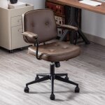 Wahson chaise de bureau � roulettes en cuir pu fauteuil de bureau erconomique r�glable en hauteur chaise ...