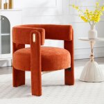 Wahson fauteuil de salon confortable fauteuil avec siège rembourré fauteuil relax avec pied bois pour ... Wahson fauteuil de salon confortable fauteuil avec siège rembourré fauteuil relax avec pied bois pour ...