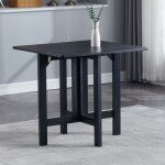 Wahson table de salle � manger pliante table a manger en bois table interieurs table extensible polyvalente ...