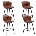 Wahson tabouret de bar lot de 4 chaise de bar moderne tabouret avec pied plaquée or chaise haute pour ... Wahson tabouret de bar lot de 4 chaise de bar moderne tabouret avec pied plaquée or chaise haute pour ...