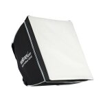 Walimex pro basic softbox bo�te lumi�re 40 x 40 cm pivotante � 360� avec diffuseur avant et interm�diaire ...