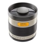 Walimex pro objectif miroir 800 / 80 dslr compatible avec canon r ? 131 mm ? pour une distance focale ...