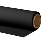 Walimex pro papier fond studio - 260 x 10 m noir - fond photo papier - 150 g / m� - toile de fond sans ...