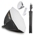Walimex pro softbox octagon 65cm led bi - color 60w ? avec trpied dif