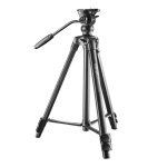 Walimex pro tr�pied vid�o 173 cm avec support smartphone - 2 directions panoramique 360� pour cam�ras ...