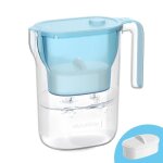 Waterdrop carafe filtrante pichet pour eau filtrante avec filtre de 3 mois 25 l rduit le fluor certifie ...