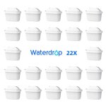 Waterdrop cartouche filtrante remplacement pour brita maxtra + plus maxtra pro all - in - 1(22)