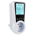 Wattm�tre prise compteur d�nergie consommation d�nergie avec 7 modes surveillance �cran lcd r�tro�clair� ...