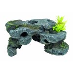Wave d�coration aquarium motif japon en r�sine non toxique - rocher trou� taille 1