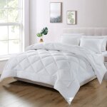 Wavve couette pour lit 105 / 120 cm fibre 300gr / m lgre douce respirante pour lautomne et lhiver ...