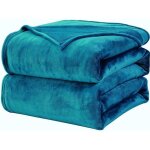 Couverture plaid polaire - wavve - microfibre douce chaude et respirante - 240x220 cm - turquoise Couverture plaid polaire - wavve - microfibre douce chaude et respirante - 240x220 cm - turquoise