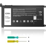 Wdx0r wdxor batterie de remplacement pour ordinateur portable dell inspiron 13 15 17 5000 / 7000 series ...