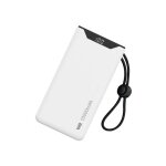We batterie de secours power bank 10 000 mah pd 18w 1 port usb - a 1 port usb - c pour chargement simultan� ...