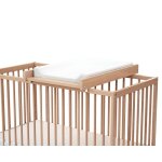 Webaby - plan  langer amovible pour lit bb mona en bois htre verni - taille unique