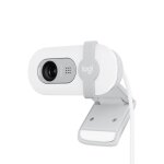 Webcam - full hd 1080p - logitech - brio 100 - microphone intgr - blanc