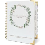 Wedding planner complet: carnet organisation mariage avec checklist budget & agenda
