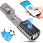 Welock serrure connect�e serrure biometrique serrure empreinte digitale carte wifi app pour portes de ...