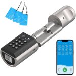 Welock serrure connect�e avec password et bluetoothserratura digitale wifi et carte rfid longueur du ...