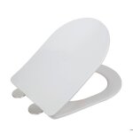Wenko abattant wc ultra fin galati duroplast anti - bact�rien fermeture douce d�clipsable fixation facile ...
