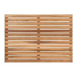 Wenko caillebotis de douche en bois tapis de bain antidrapant intrieur / extrieur salle de bain piscine ...