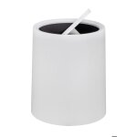Wenko poubelle  couvercle basculant 6 litres atri petite poubelle salle de bain cuisine seau intrieur ...