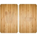 Wenko protection plaque de cuisson couvre plaque de cuisson en verre lunch lot de 2 verre trempé 30x52 ... Wenko protection plaque de cuisson couvre plaque de cuisson en verre lunch lot de 2 verre trempé 30x52 ...