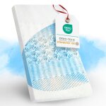 Surmatelas 120 x 200 cm 5 zones gel mousse � m�moire de forme �paisseur de 7. 5 cm ergonomique confort ...