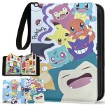 Classeur cartes - wenzyliquox - classeur pok�mon 900 cartes - 50 pages - cuir synth�tique imperm�able ...