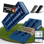 Werkthor rampes de levage camping - car (bleu) - lot de 2 cales robustes jusqu?à 4 tonnes Werkthor rampes de levage camping - car (bleu) - lot de 2 cales robustes jusqu?à 4 tonnes